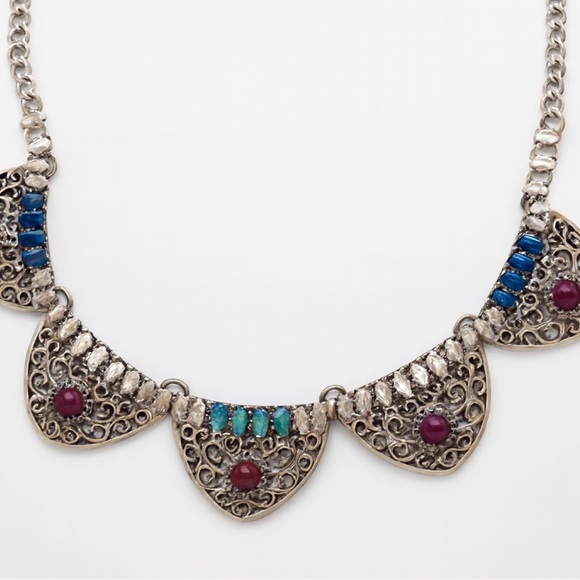 Yemenite-style filigree Necklace - Picture 3 of 3